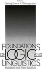 Buchcover Foundations of Logic and Linguistics