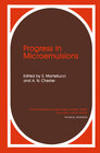 Buchcover Progress in Microemulsions