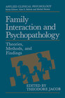 Buchcover Family Interaction and Psychopathology