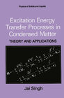 Buchcover Excitation Energy Transfer Processes in Condensed Matter