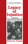 Buchcover Legacy of Injustice