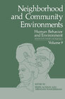 Buchcover Neighborhood and Community Environments