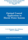 Buchcover Optimal Control Applications in Electric Power Systems