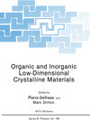 Buchcover Organic and Inorganic Low-Dimensional Crystalline Materials