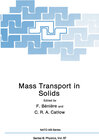 Buchcover Mass Transport in Solids