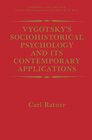 Buchcover Vygotsky’s Sociohistorical Psychology and its Contemporary Applications