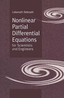 Buchcover Nonlinear Partial Differential Equations for Scientists and Engineers