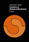 Buchcover Functions of Biological Membranes