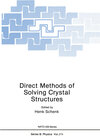 Buchcover Direct Methods of Solving Crystal Structures