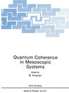 Buchcover Quantum Coherence in Mesoscopic Systems