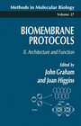 Buchcover Biomembrane Protocols