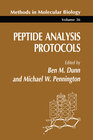 Buchcover Peptide Analysis Protocols