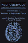 Buchcover Analysis of Psychiatric Drugs