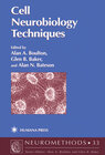 Buchcover Cell Neurobiology Techniques