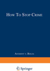 Buchcover How to Stop Crime