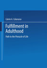 Buchcover Fulfillment in Adulthood