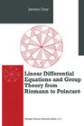 Buchcover Differential Equations and Group Theory from Riemann to Poincare