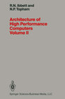 Buchcover Architecture of High Performance Computers Volume II
