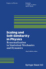 Buchcover Scaling and Self-Similarity in Physics