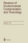 Buchcover Reviews of Environmental Contamination and Toxicology