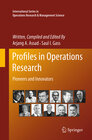 Buchcover Profiles in Operations Research
