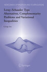 Buchcover Leray–Schauder Type Alternatives, Complementarity Problems and Variational Inequalities