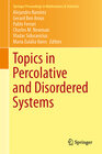 Buchcover Topics in Percolative and Disordered Systems