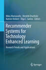 Buchcover Recommender Systems for Technology Enhanced Learning