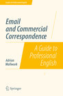 Buchcover Email and Commercial Correspondence