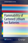 Buchcover Flammability of Cartoned Lithium Ion Batteries