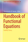 Buchcover Handbook of Functional Equations