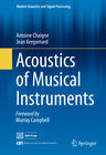Buchcover Acoustics of Musical Instruments