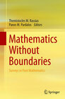 Buchcover Mathematics Without Boundaries