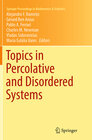 Buchcover Topics in Percolative and Disordered Systems