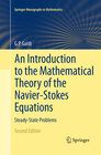 Buchcover An Introduction to the Mathematical Theory of the Navier-Stokes Equations