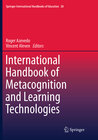 Buchcover International Handbook of Metacognition and Learning Technologies