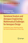 Buchcover Variational Analysis and Aerospace Engineering: Mathematical Challenges for Aerospace Design