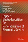 Buchcover Copper Electrodeposition for Nanofabrication of Electronics Devices