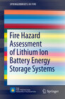 Buchcover Fire Hazard Assessment of Lithium Ion Battery Energy Storage Systems