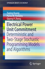 Buchcover Electrical Power Unit Commitment