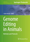 Buchcover Genome Editing in Animals