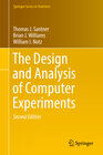 Buchcover The Design and Analysis of Computer Experiments