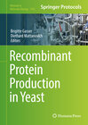 Buchcover Recombinant Protein Production in Yeast