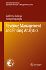 Buchcover Revenue Management and Pricing Analytics
