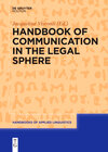 Buchcover Handbook of Communication in the Legal Sphere