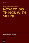 Buchcover How to Do Things with Silence