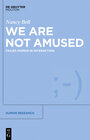 Buchcover We Are Not Amused