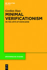 Buchcover Minimal Verificationism