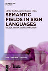 Buchcover Semantic Fields in Sign Languages