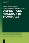 Buchcover Aspect and Valency in Nominals